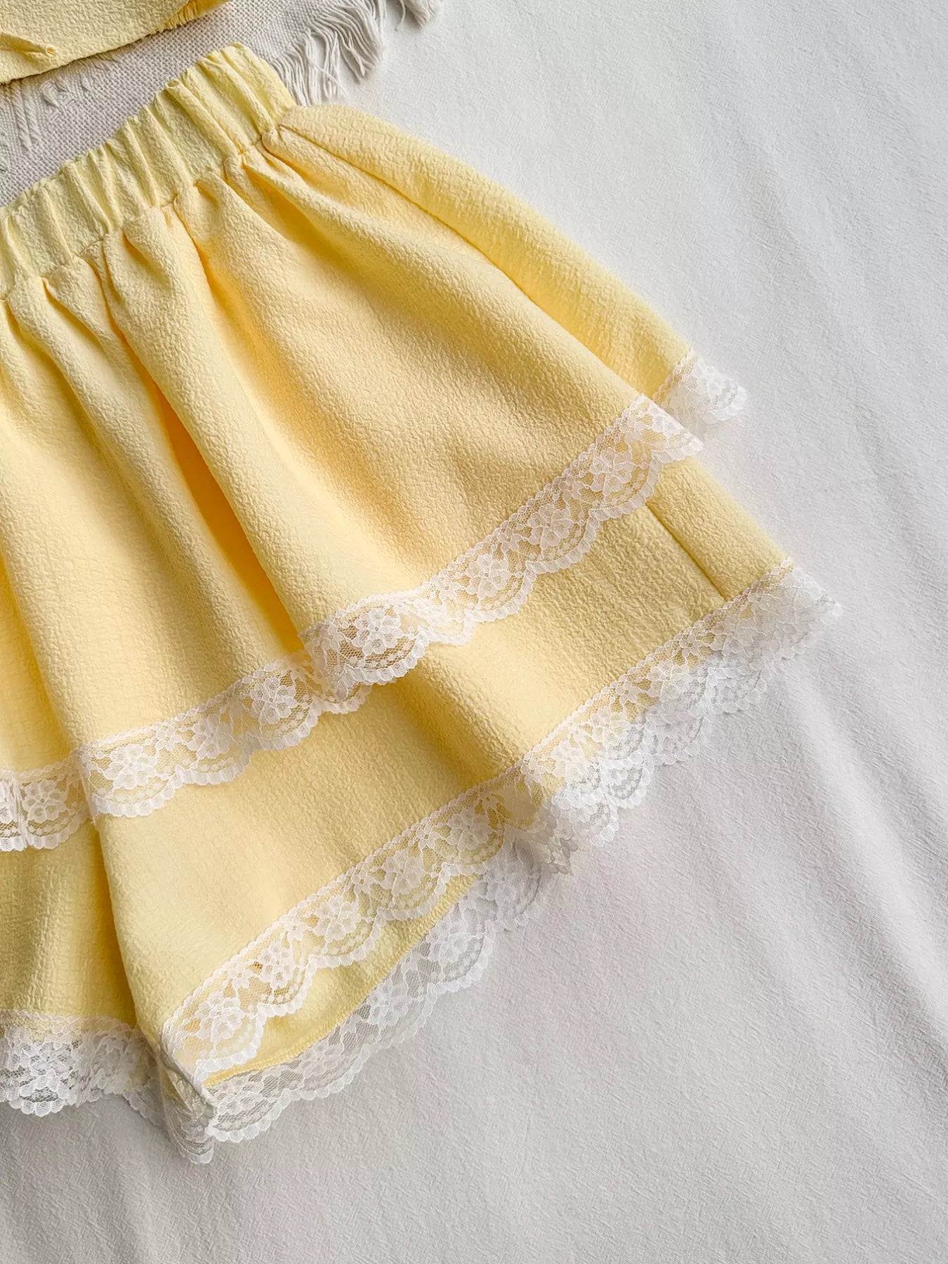 Smocked Cami and Skirt Set