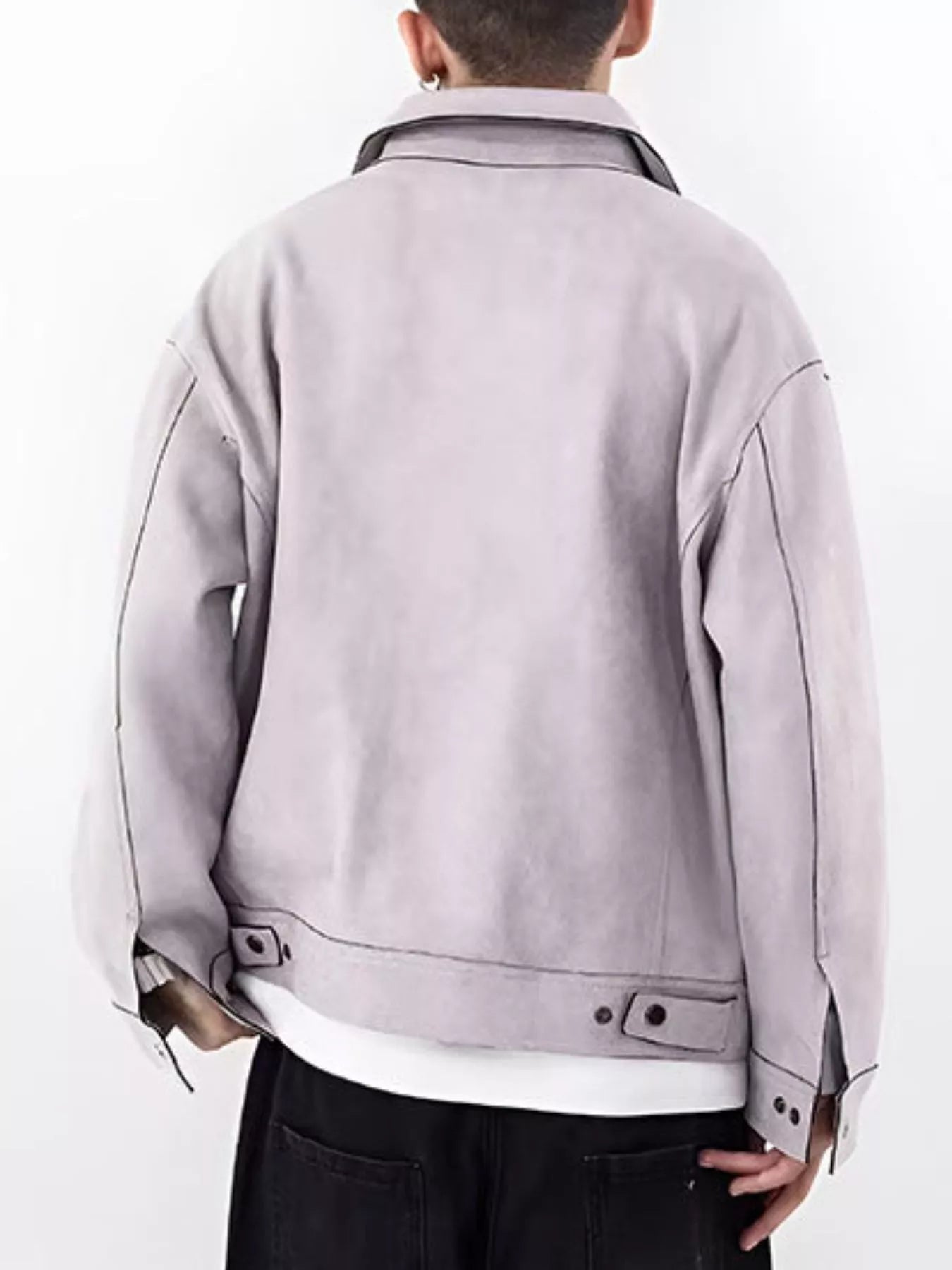 Men's Casual Lightweight Zip-Up Jacket