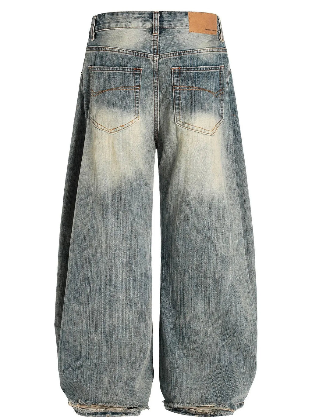Men's Vintage Washed Baggy Jeans