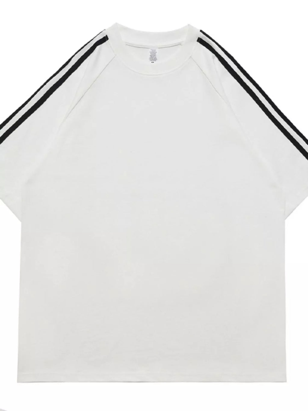 Men's Round Neck Stripe T-Shirt