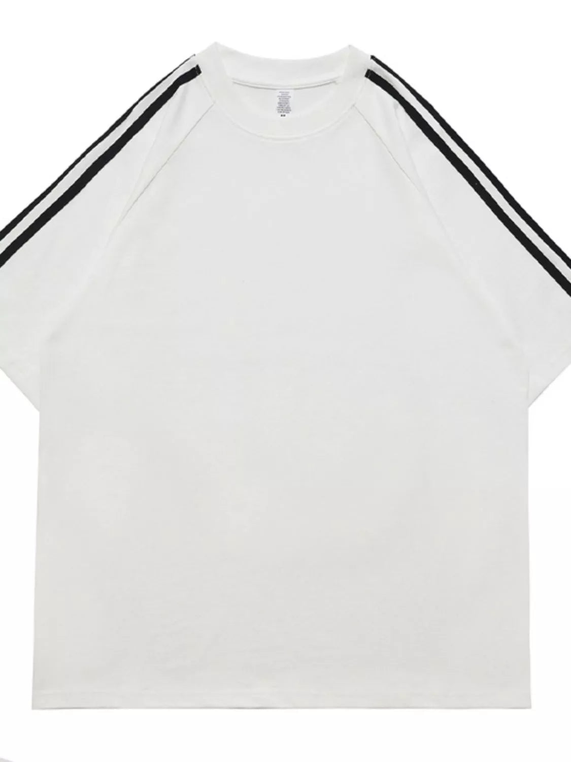 Men's Round Neck Stripe T-Shirt