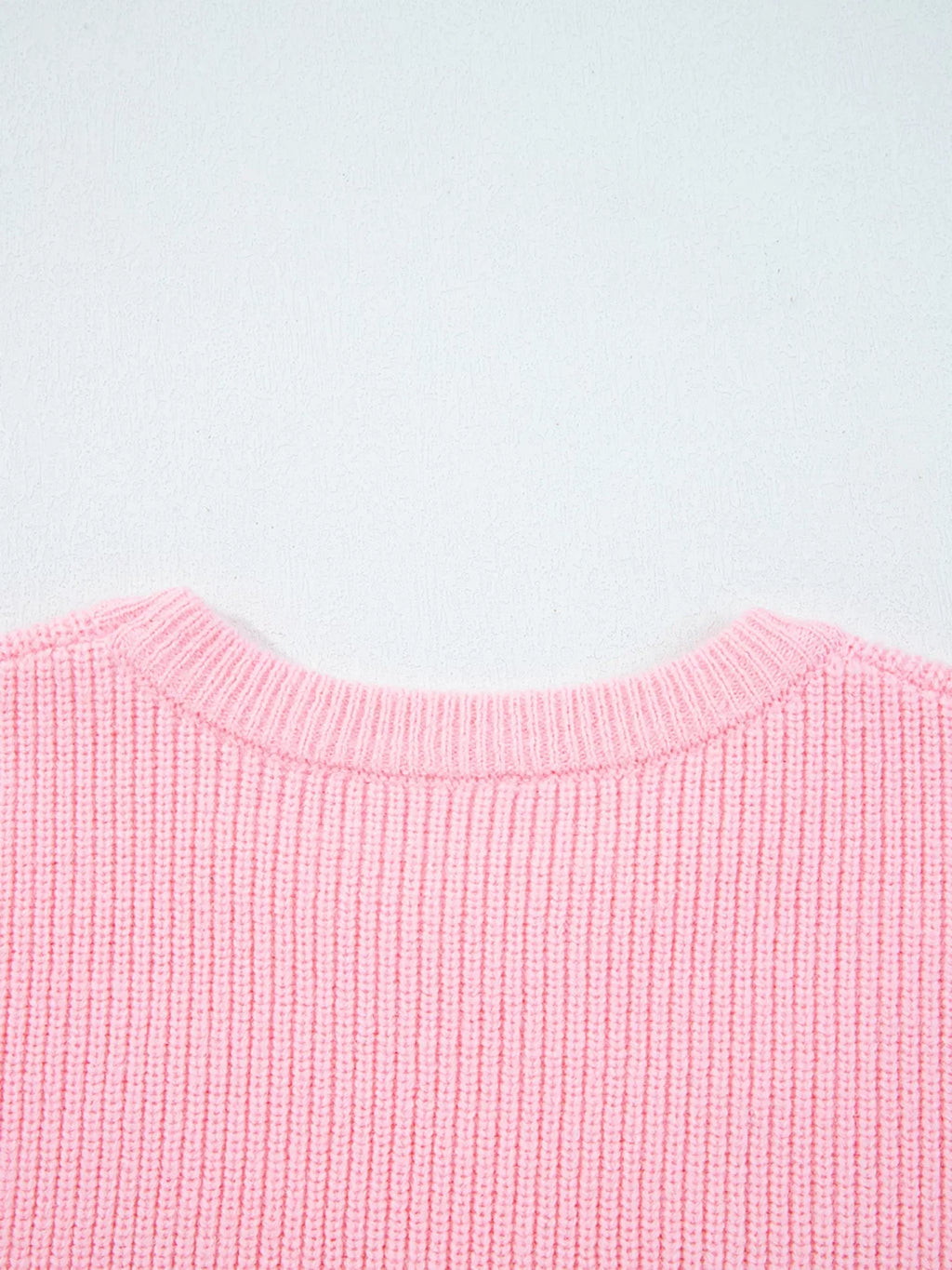 Merry Candy Cane Christmas Crew Neck Sweater