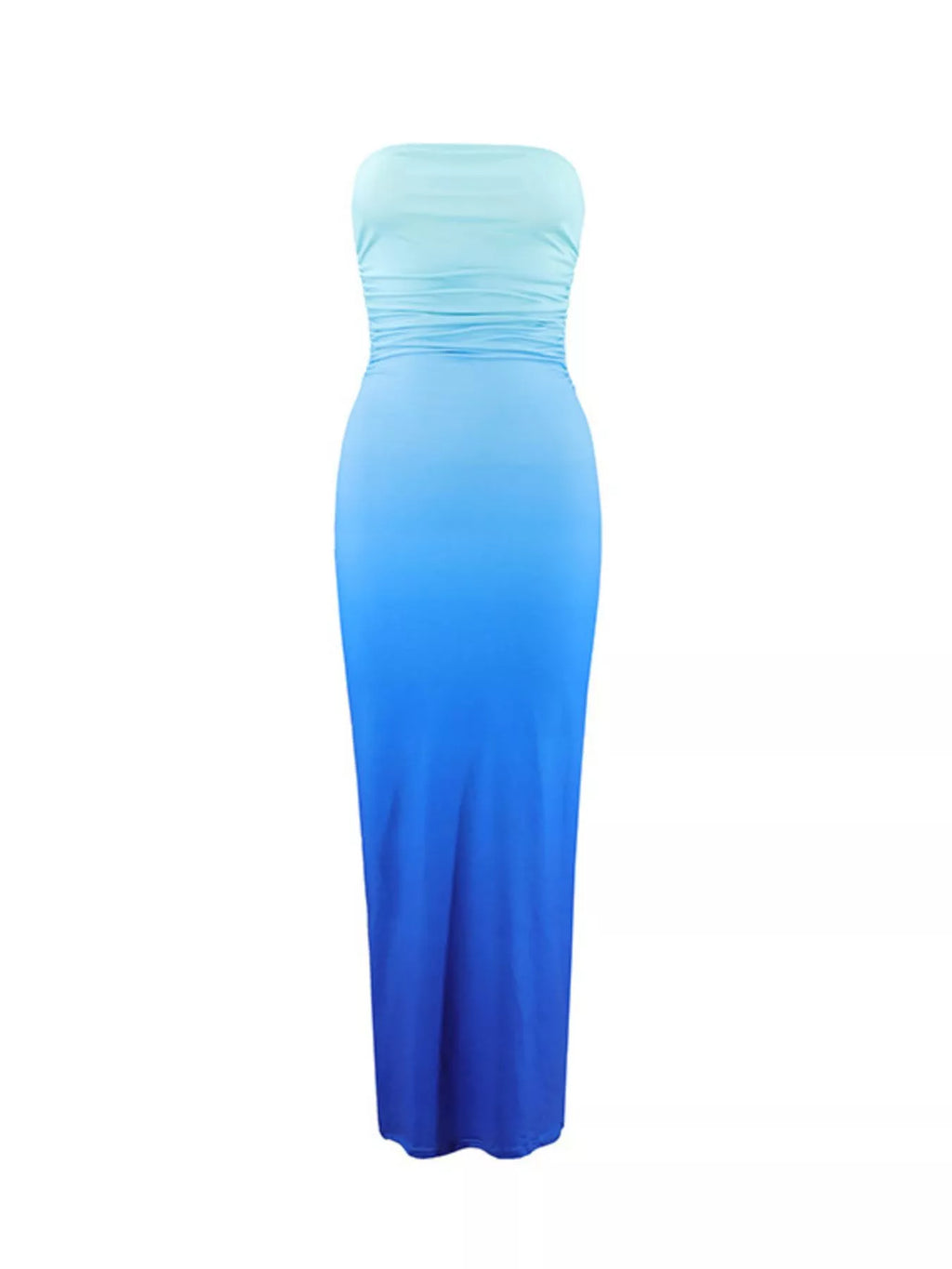 Gradient Tube Bodycon Midi Dress