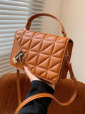 Quilted Flap Crossbody Bag
