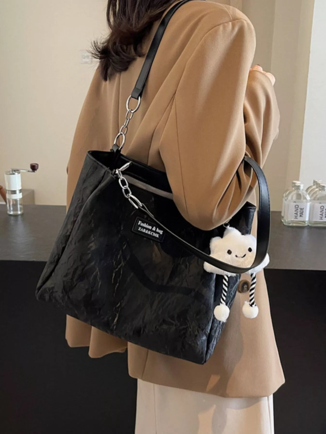 PU Leather Shoulder Bag