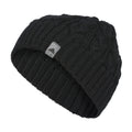 adidas Womens Whittier Beanie Standard fit Acrylic Knit Skull Cap/hat for Winter Black F23 One Size