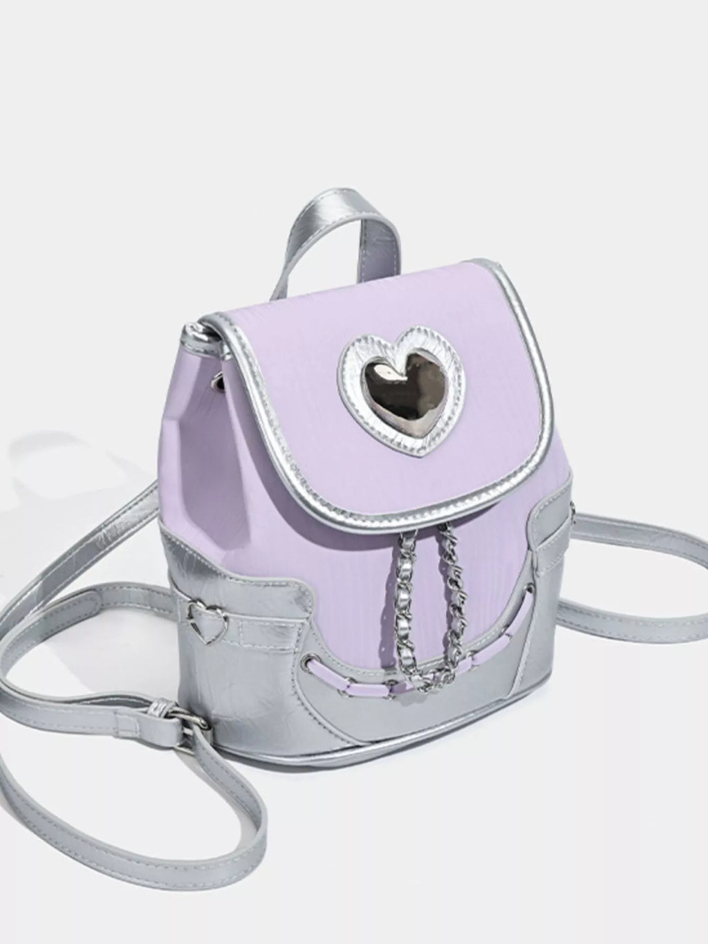 Heart Flap Backpack Bag