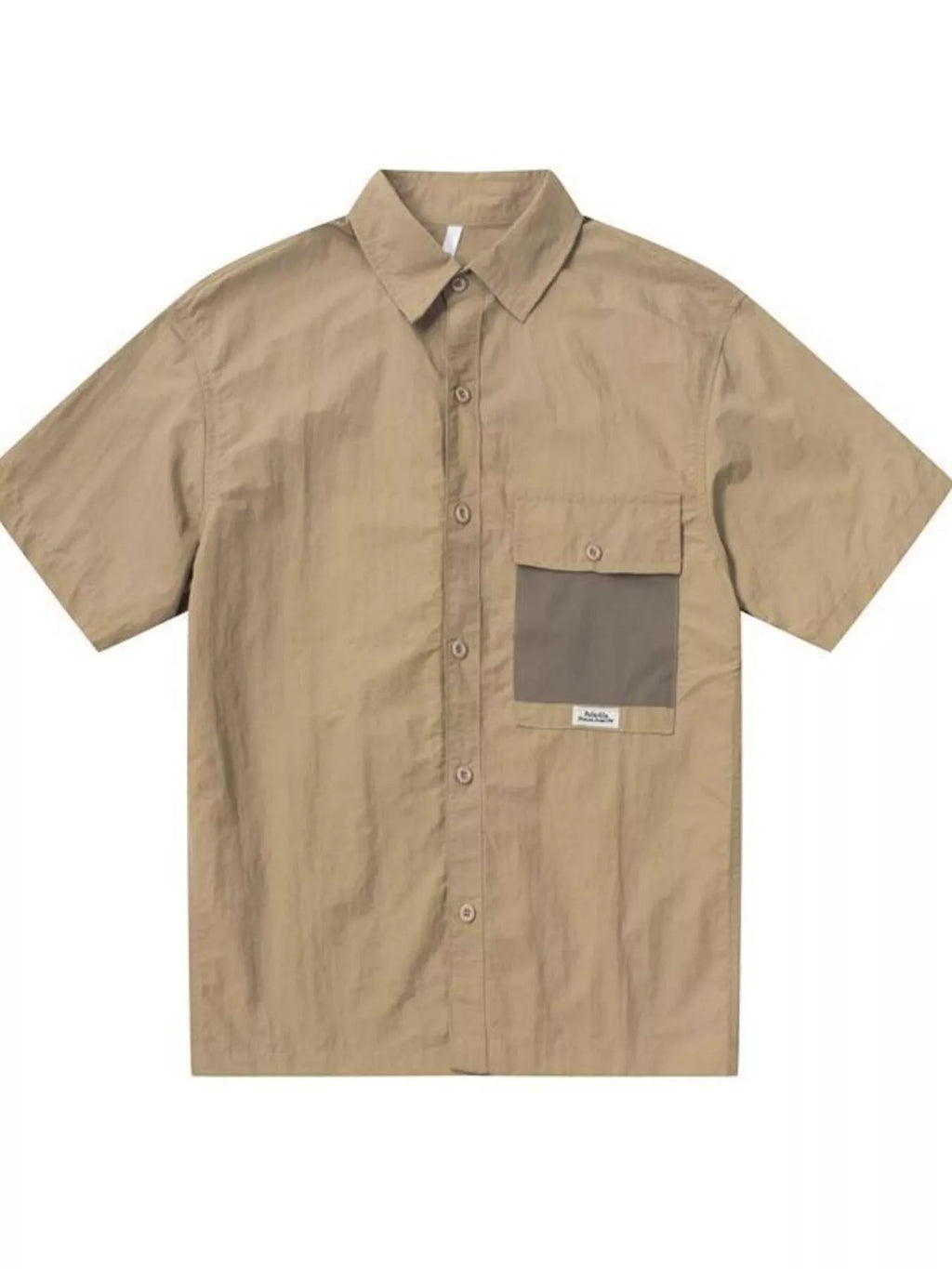 Men's Plus Size Button Up Short Sleeve Shirt