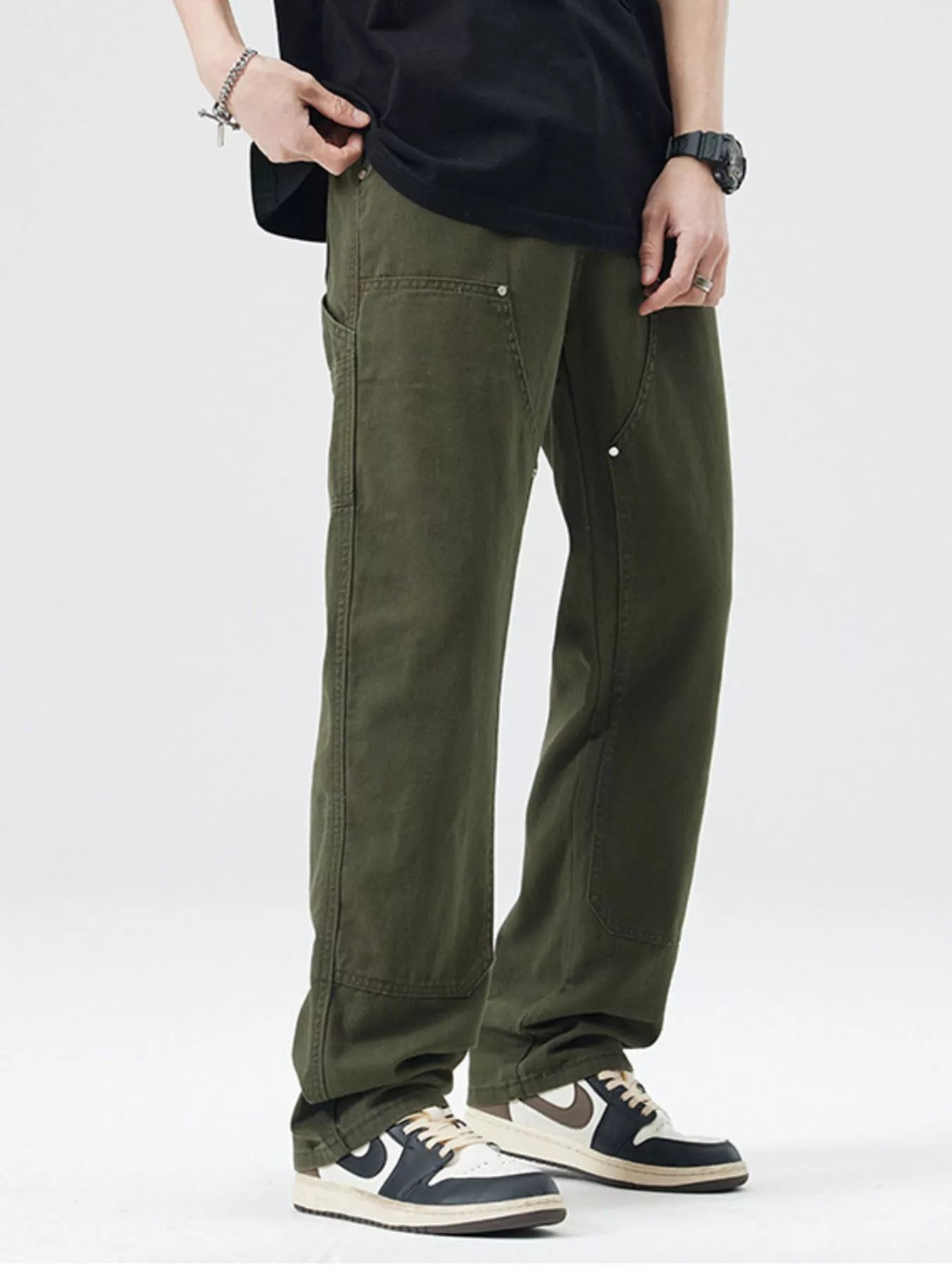 Men's Wide Leg Jeans