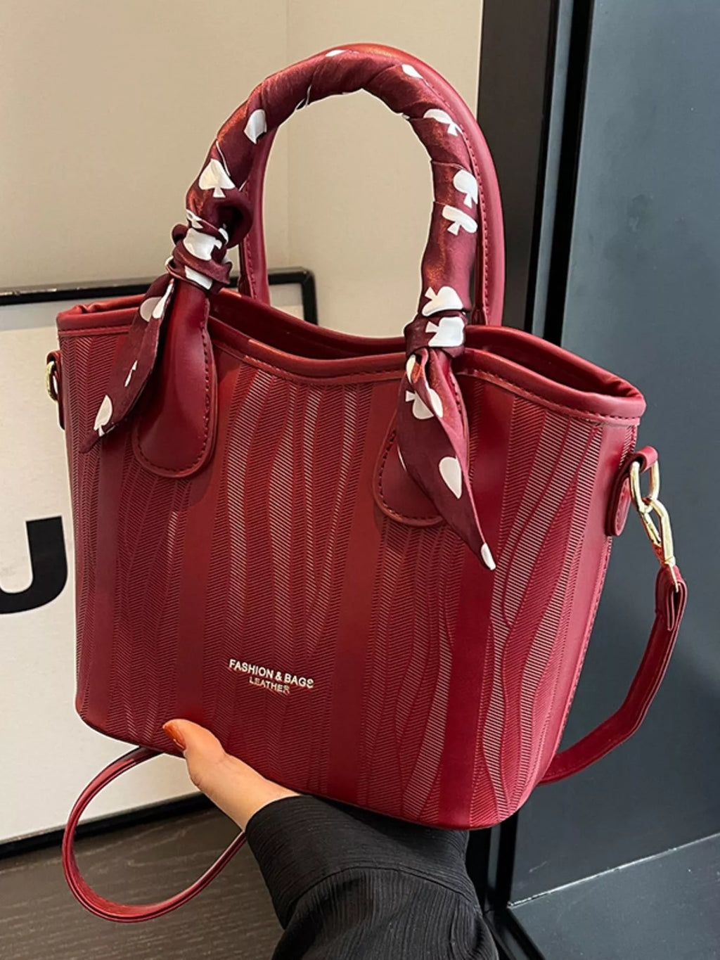 Top Handle Crossbody Bag
