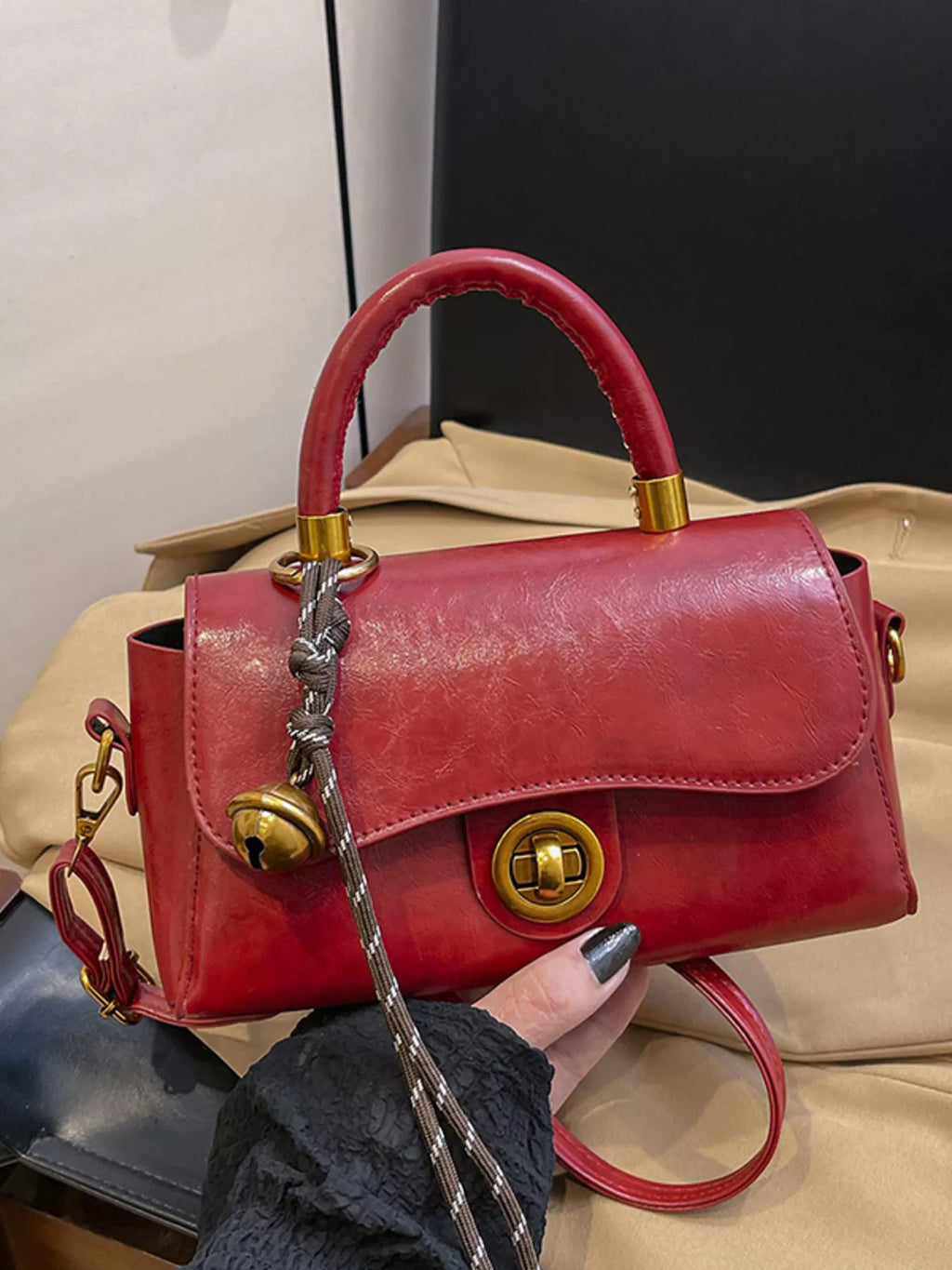 Top Handle Crossbody Bag