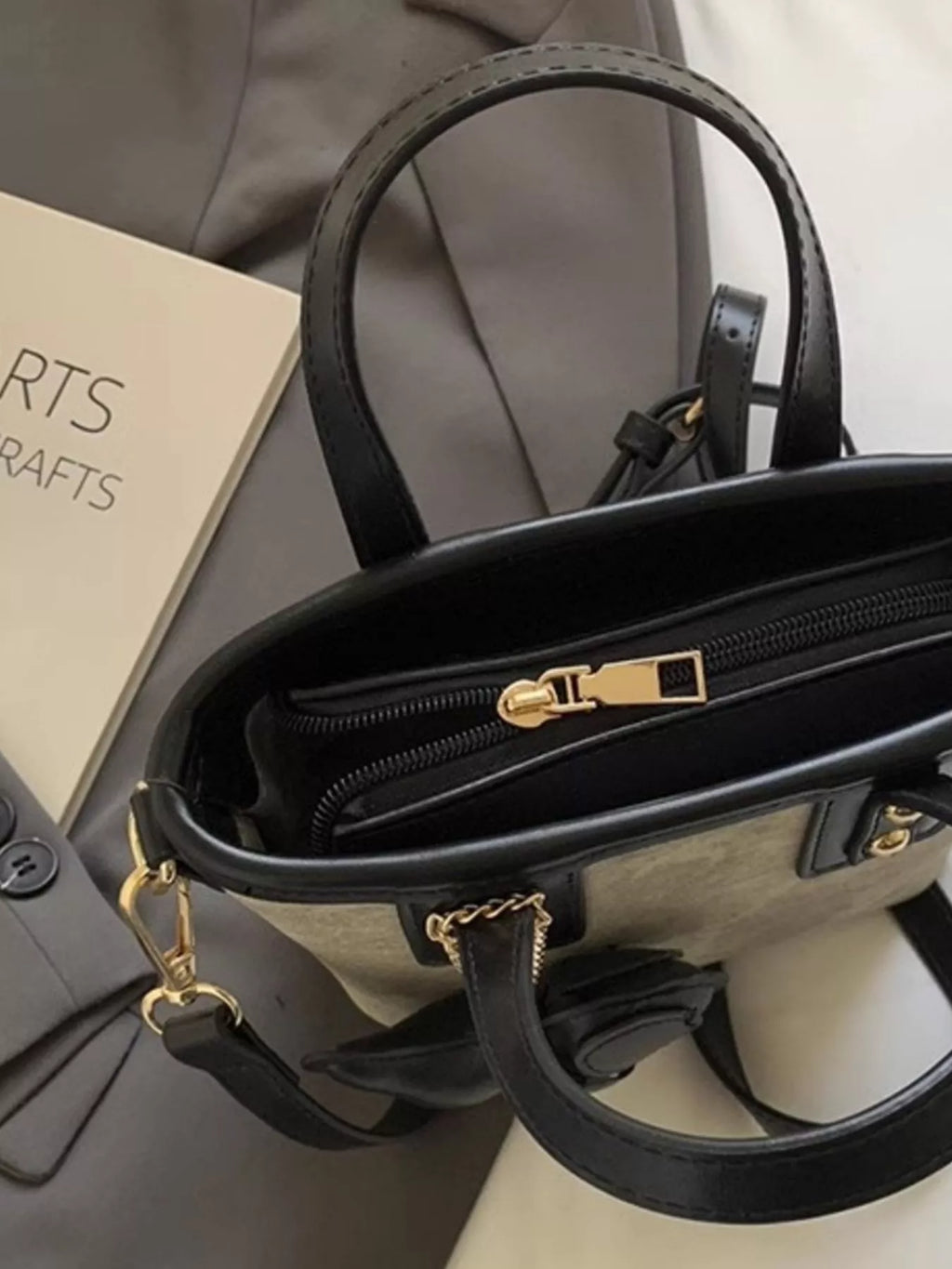 Top Handle Crossbody Bag