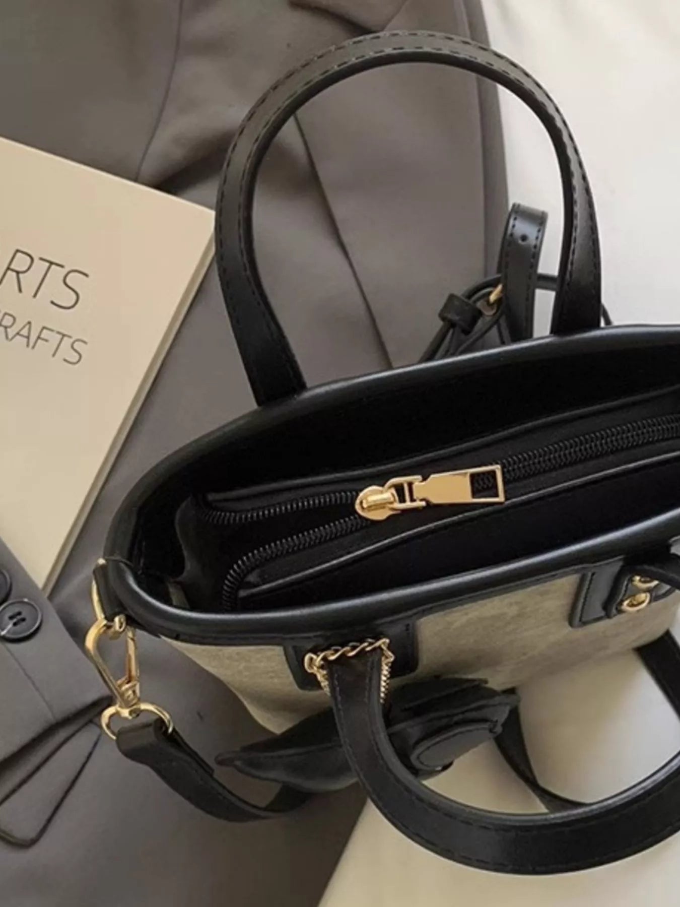 Top Handle Crossbody Bag