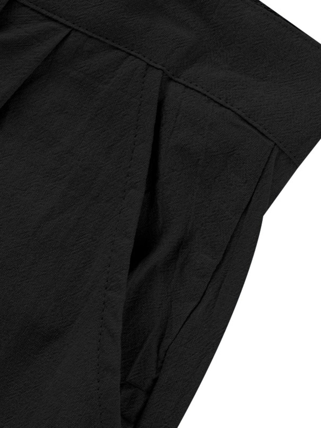 Men's Full Size Relaxed Fit Pleated Pants Plus Size