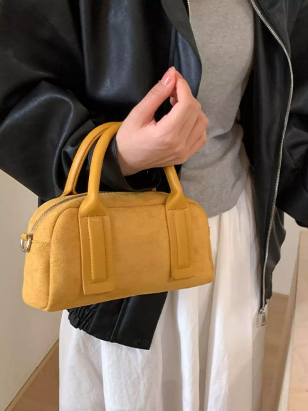 Top Handle Crossbody Bag