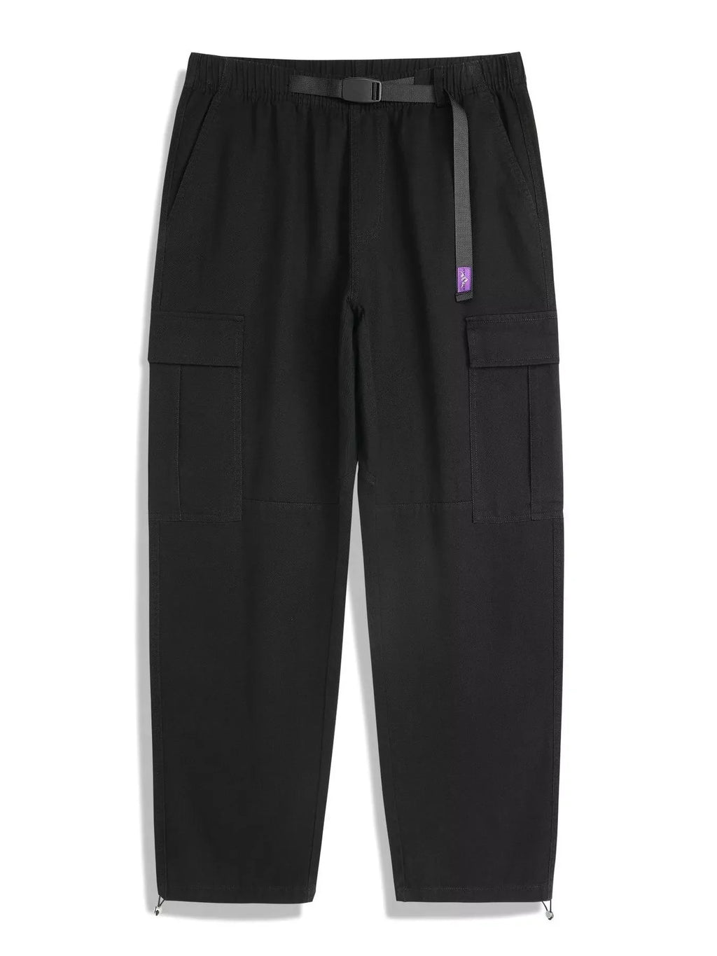Men's Full Size Casual Cargo Pants with Elastic Waist Plus Size