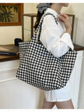 Classic Plaid Tote Bag