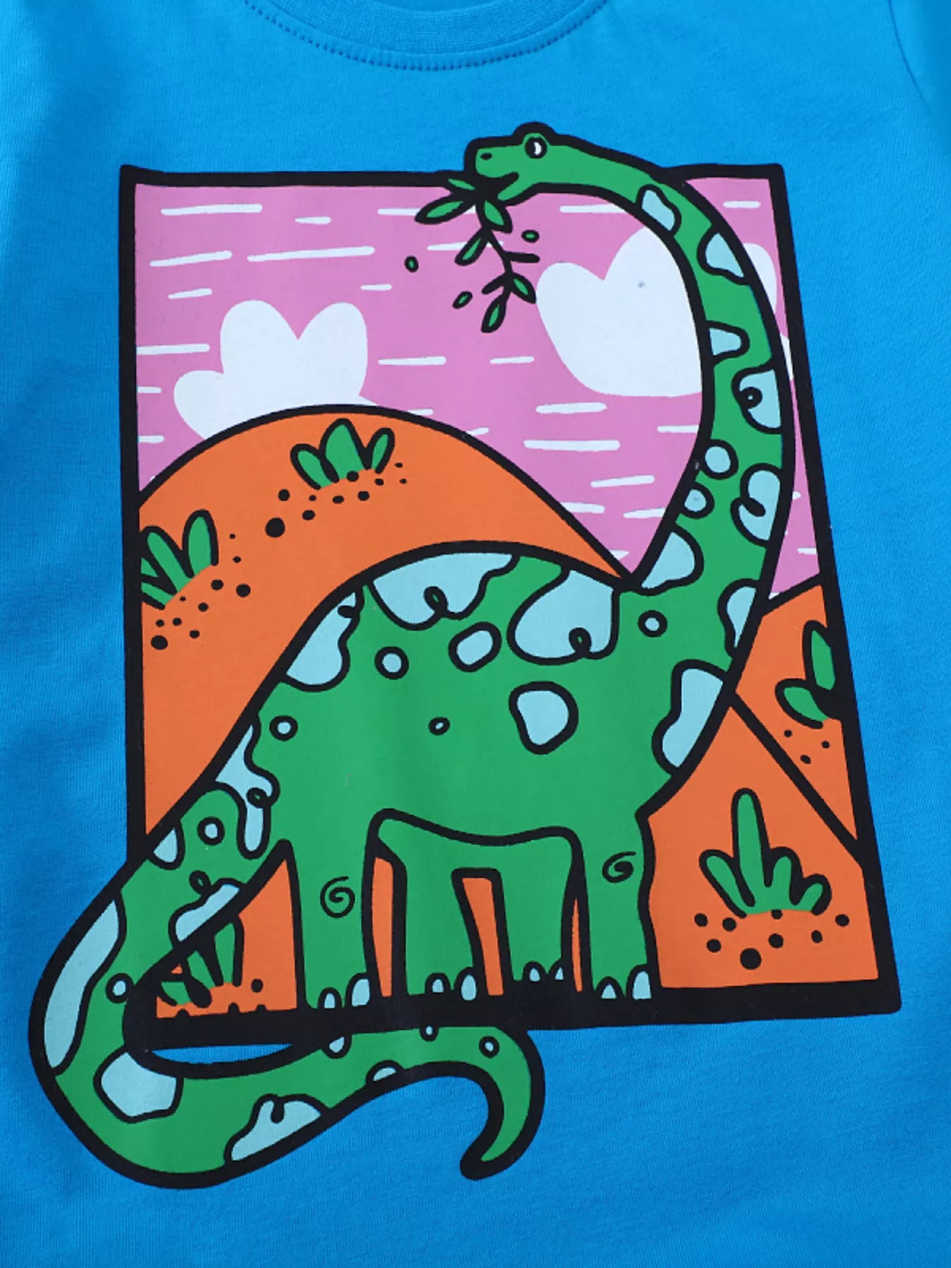 Children's Dinosaur Short Sleeve T-Shirt