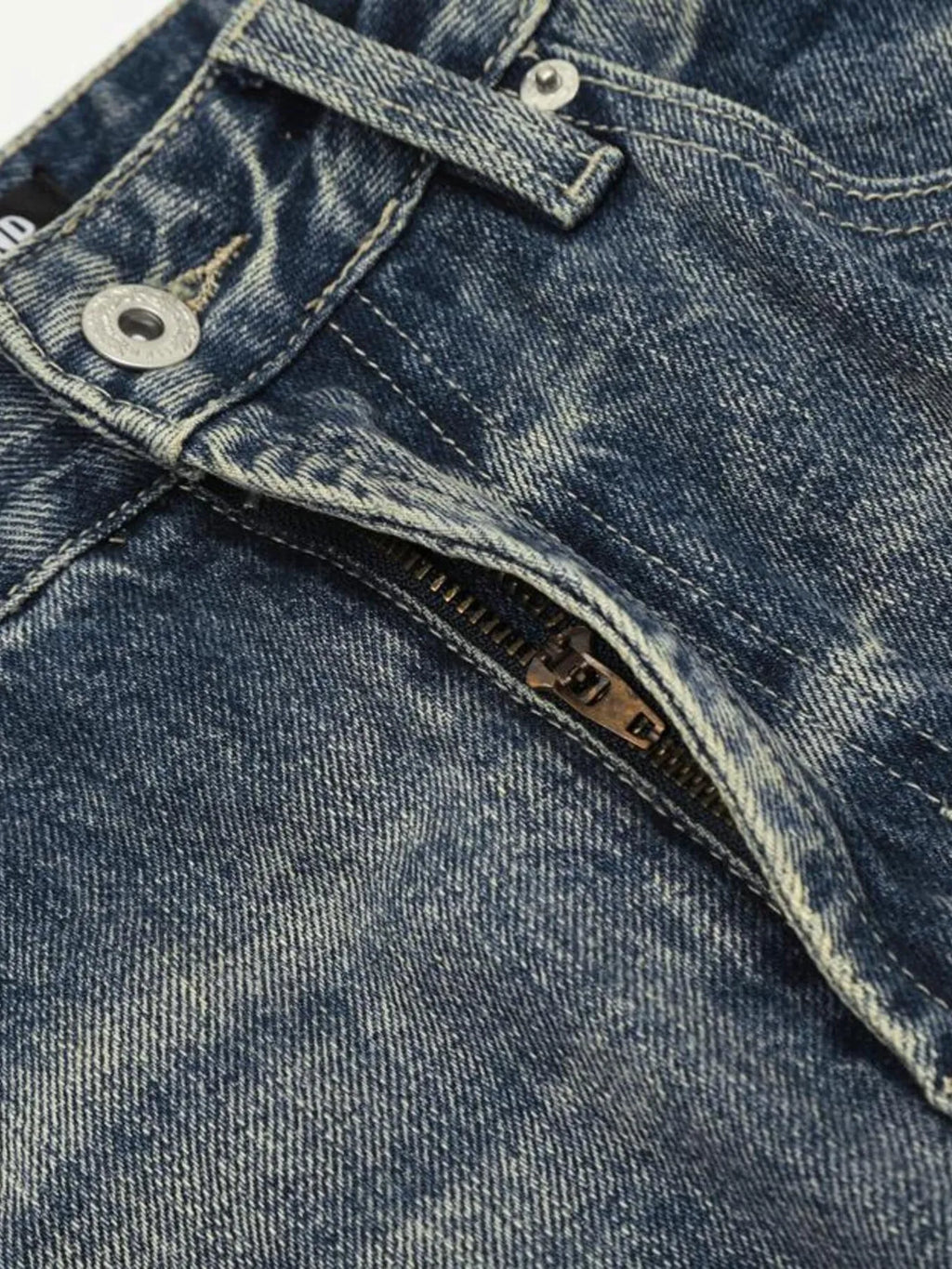 Men's Distressed Flare Jeans