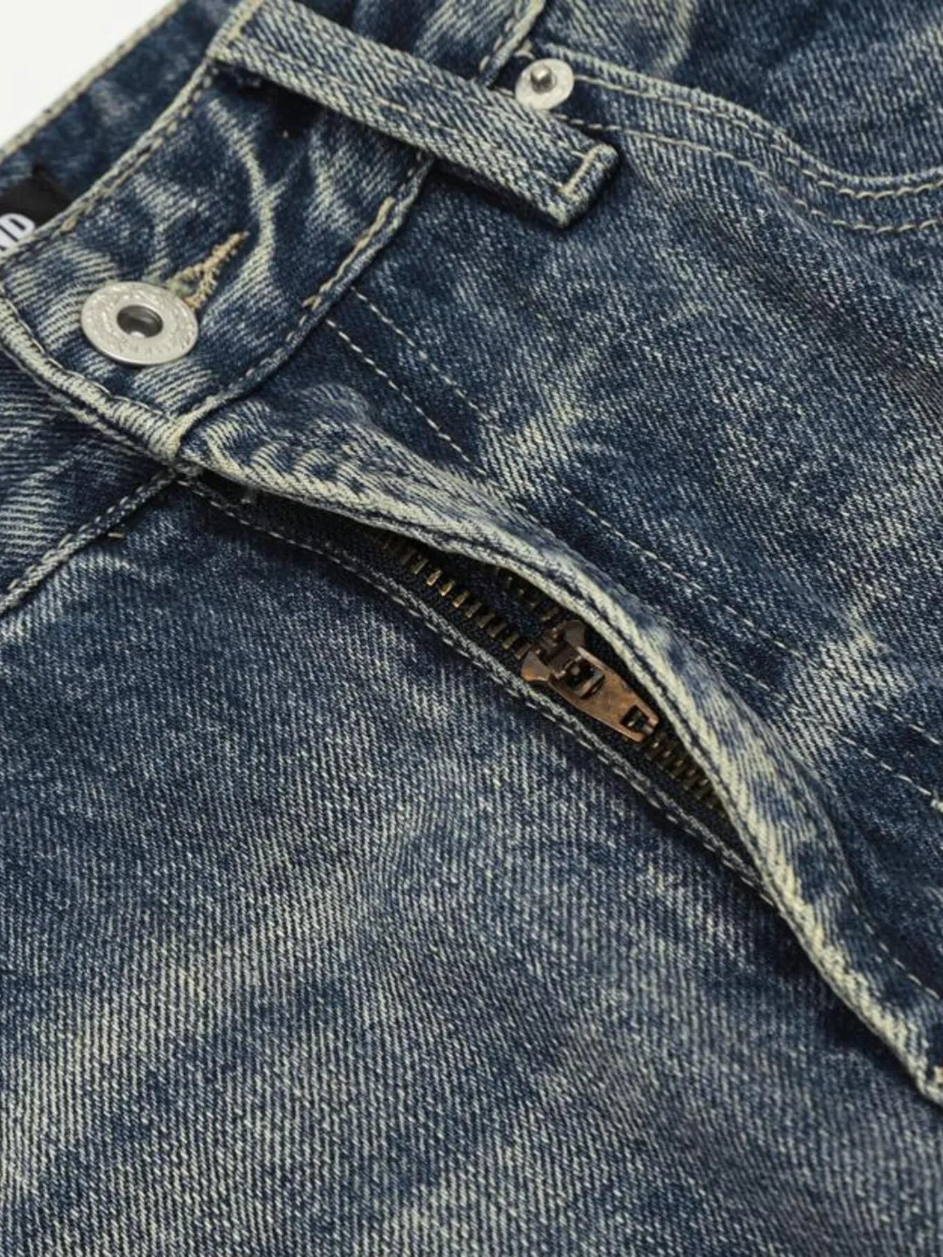 Men's Distressed Flare Jeans