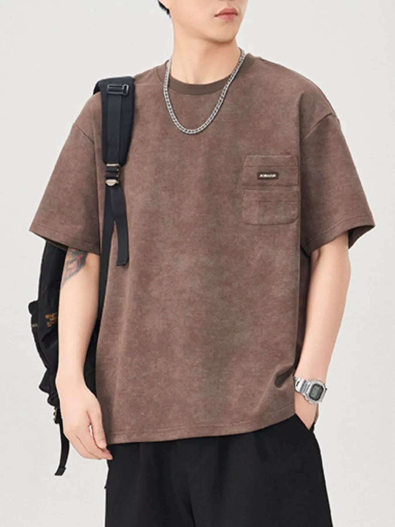 Men's Round Neck Short Sleeve T-Shirt