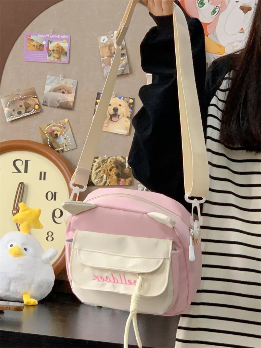 Adjustable Strap Crossbody Bag