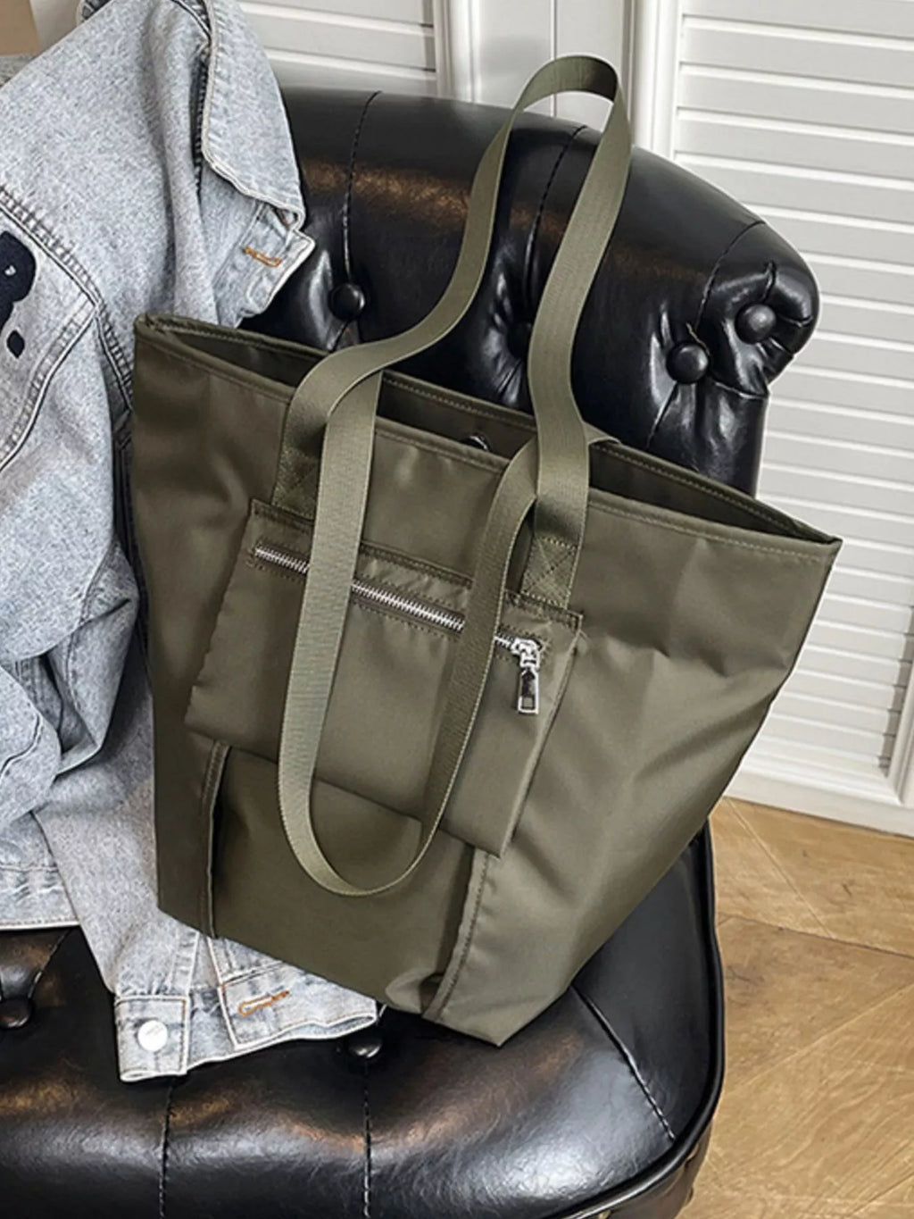 Casual Lightweight Nylon Shoulder Bag