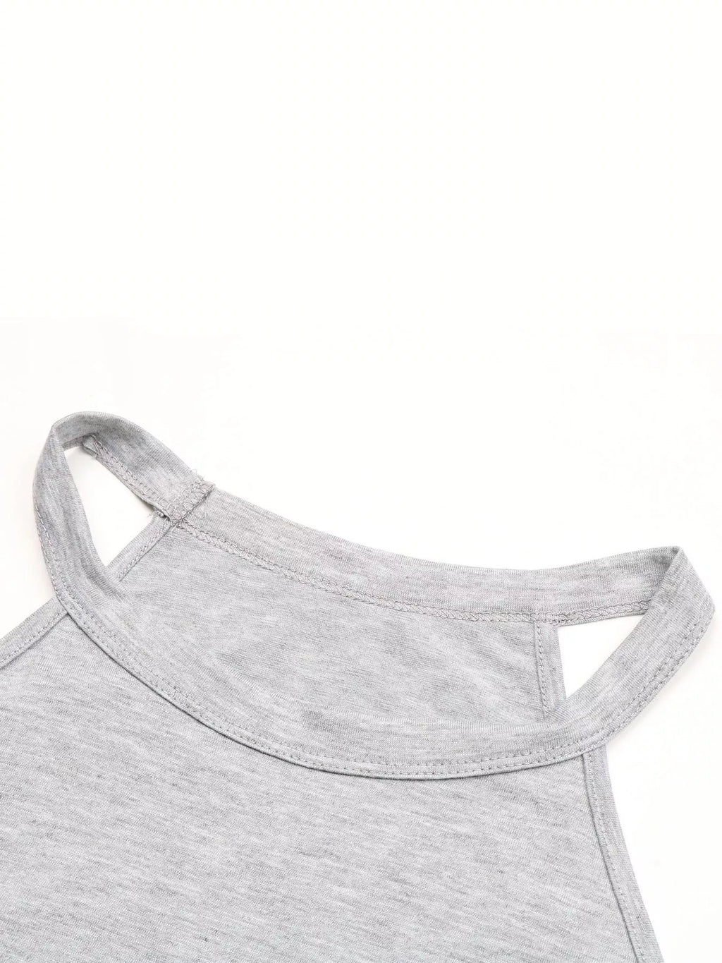 Leopard Print Color Block Tank