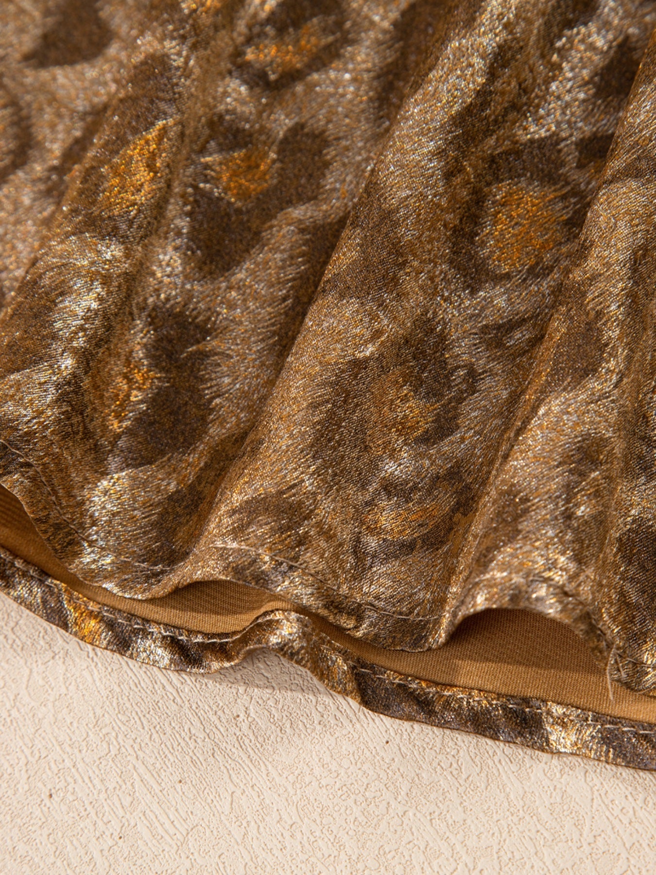 Leopard Print Button-Down Shirt