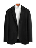 Men's Plus Size Wool Long Sleeve Outerwear