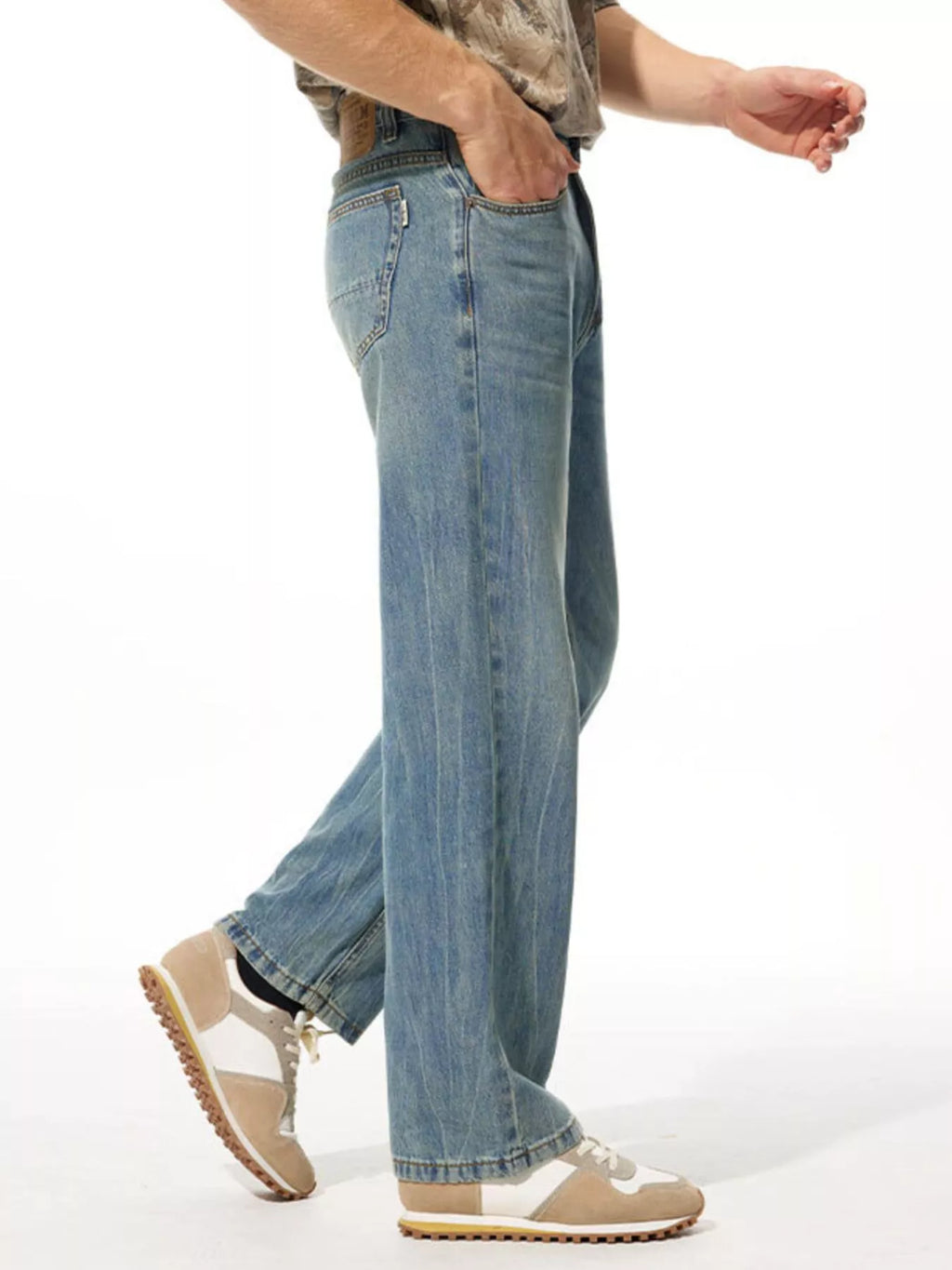 Men's Relaxed Fit Vintage Wash Pants