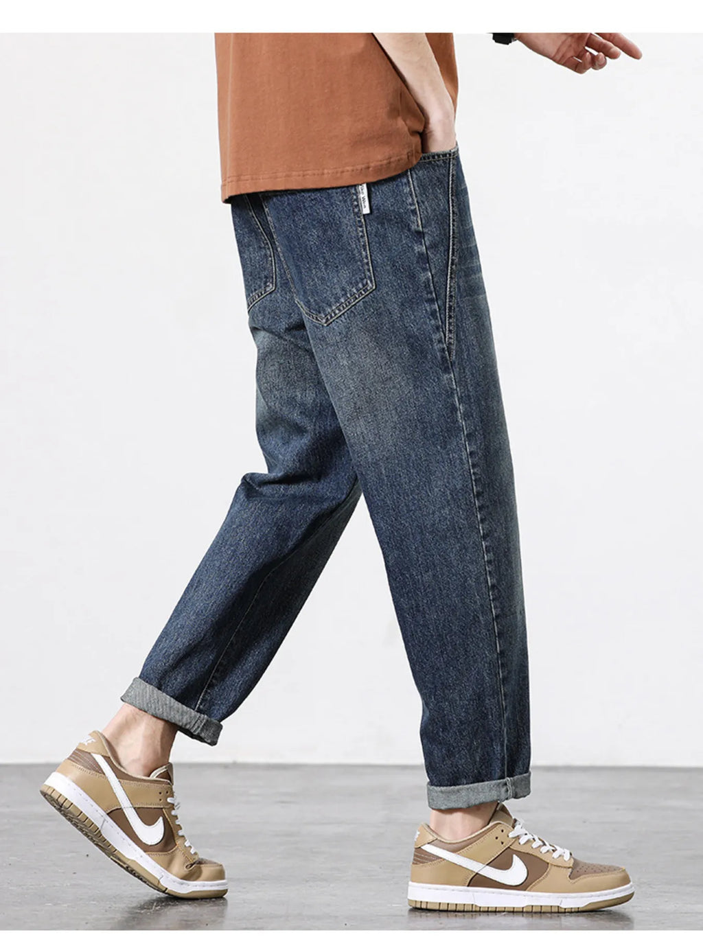 Men's Wide Leg Jeans