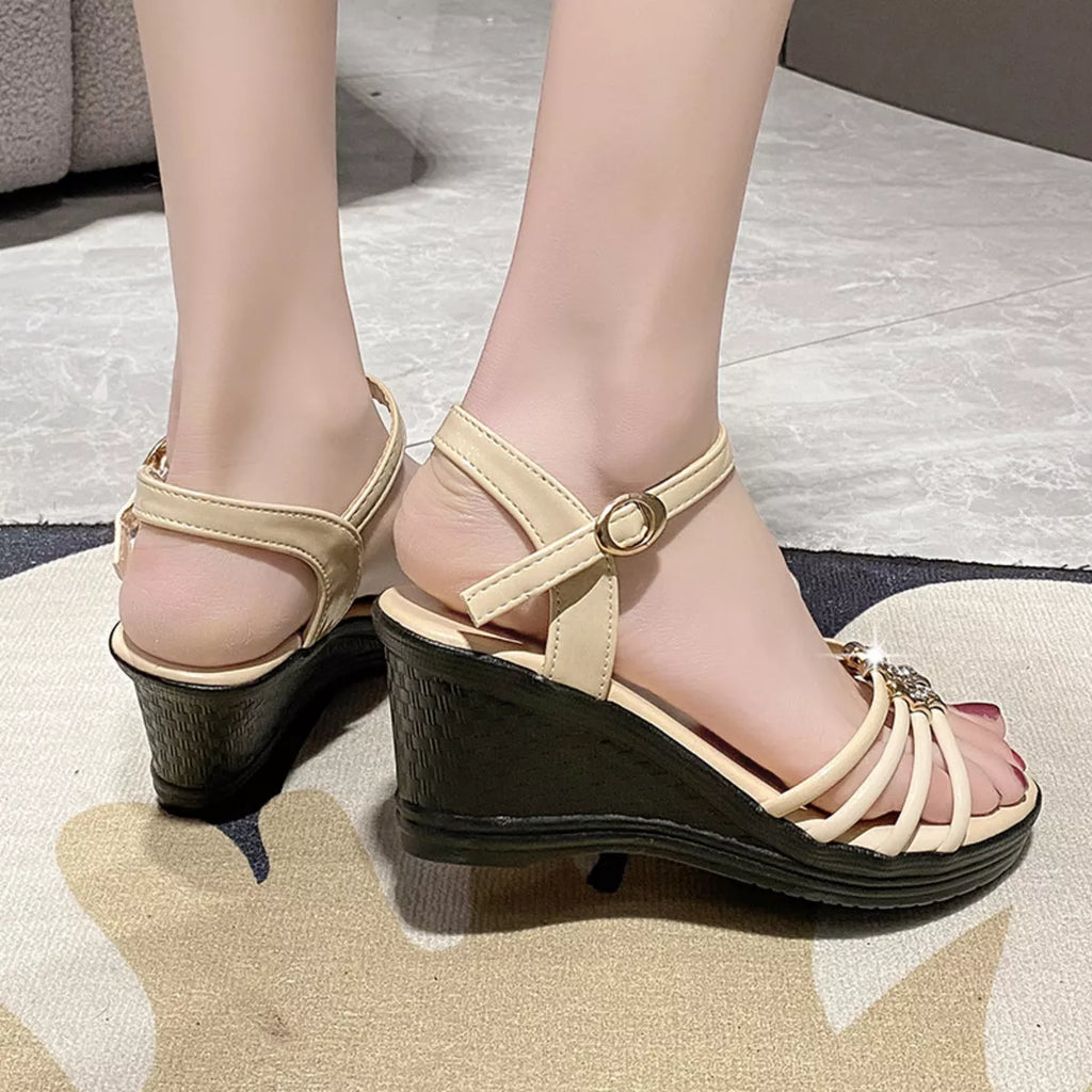 Open Toe Wedge Sandals