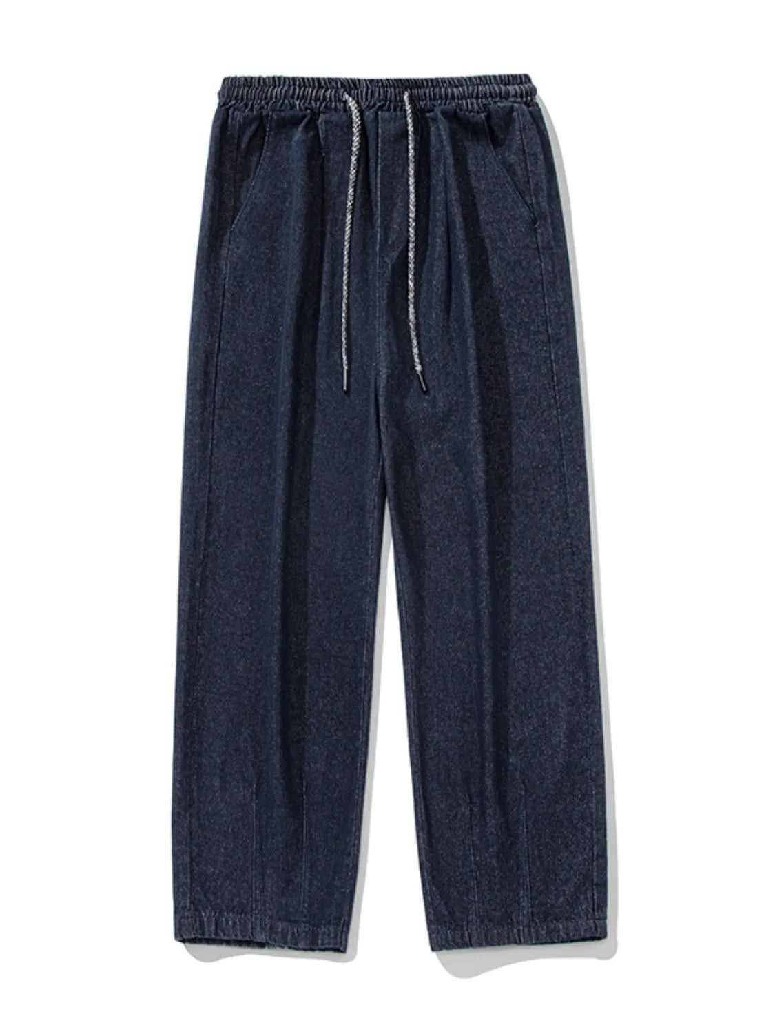 Men's Plus Size Drawstring Loose Fit Jeans