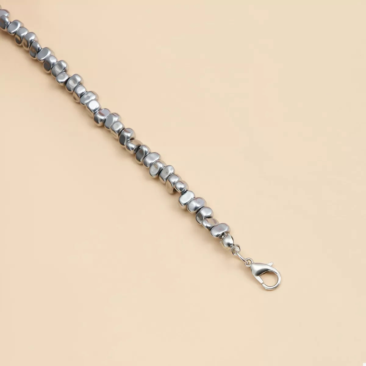 Silver-Plated Minimalist Heart Necklace