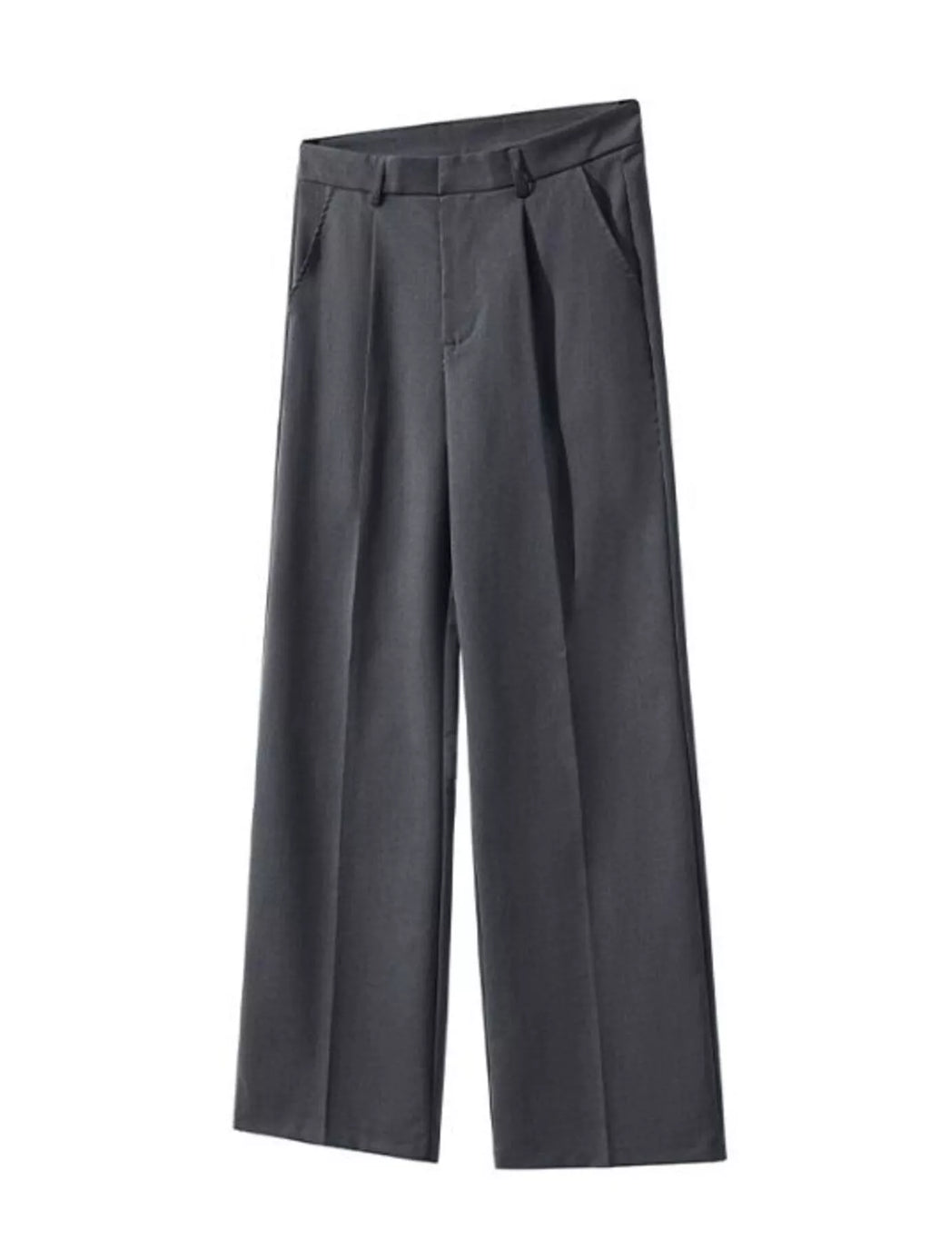 Men's Pleated Wide Leg Pants