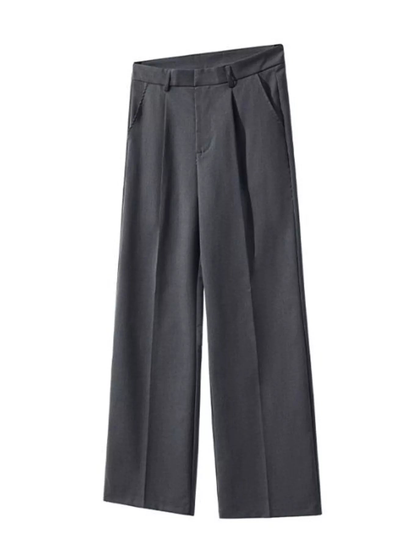 Men's Pleated Wide Leg Pants