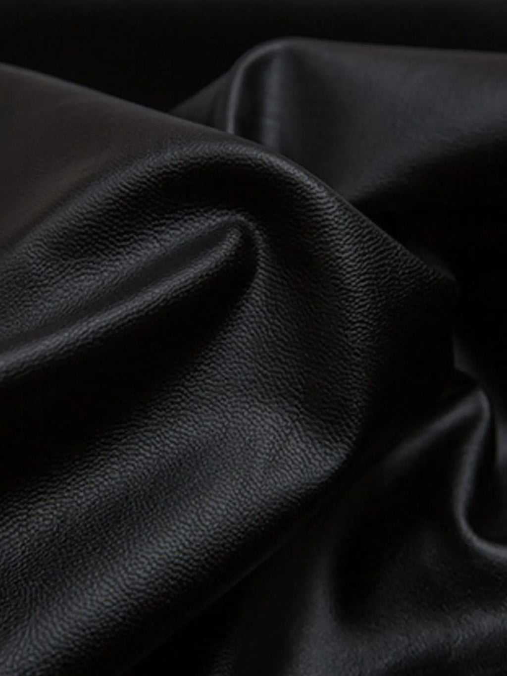 Men's Leather Bomber Jacket with Faux Fur Hood