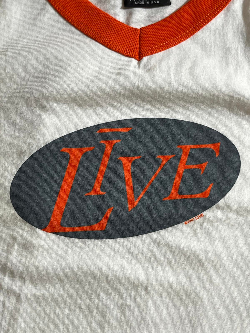 Live (the band - Vtg Soccer Jersey - 1997 Giant Tag - XL