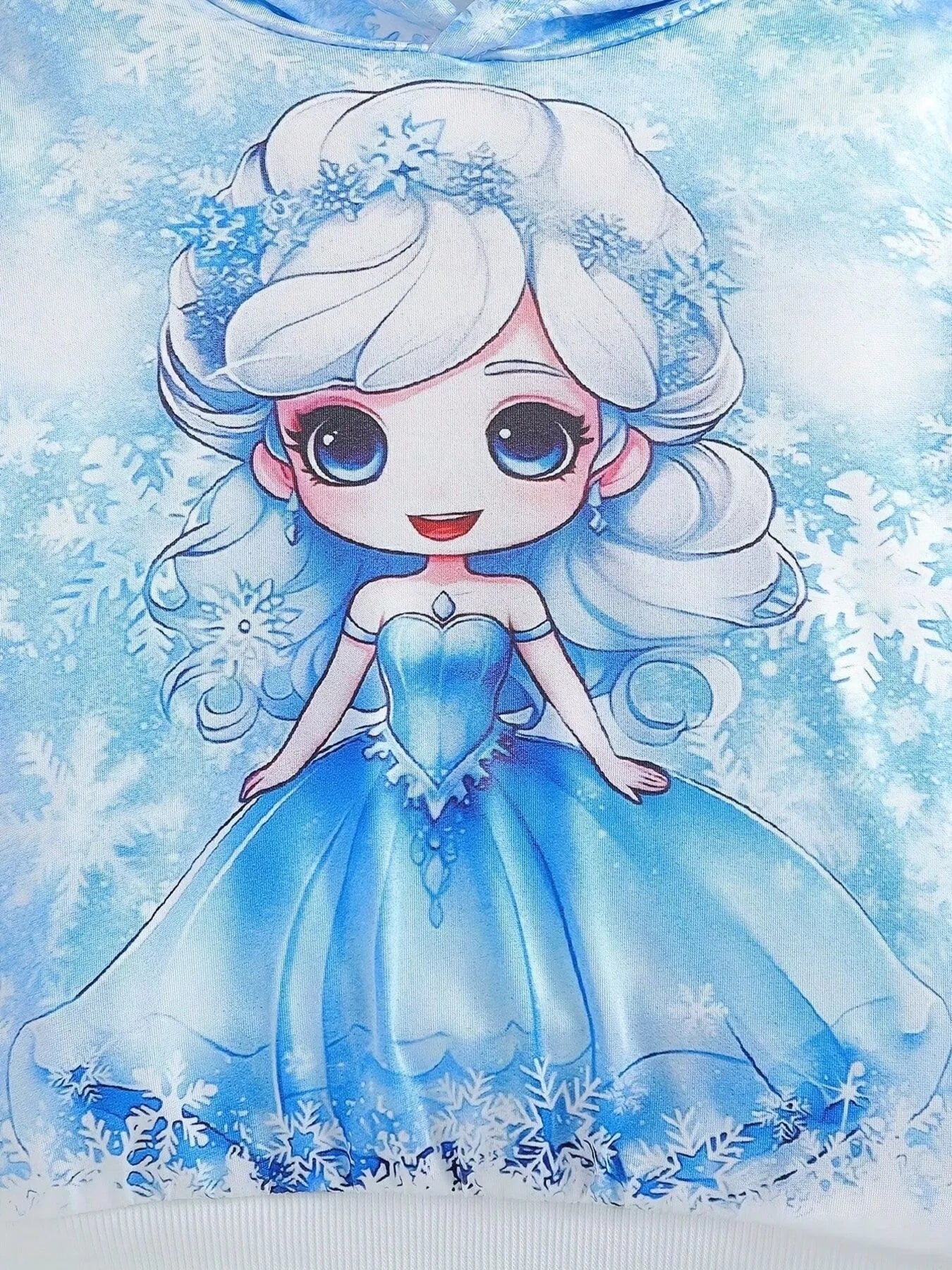 Children's Snowflake Hoodie and Leggings Set