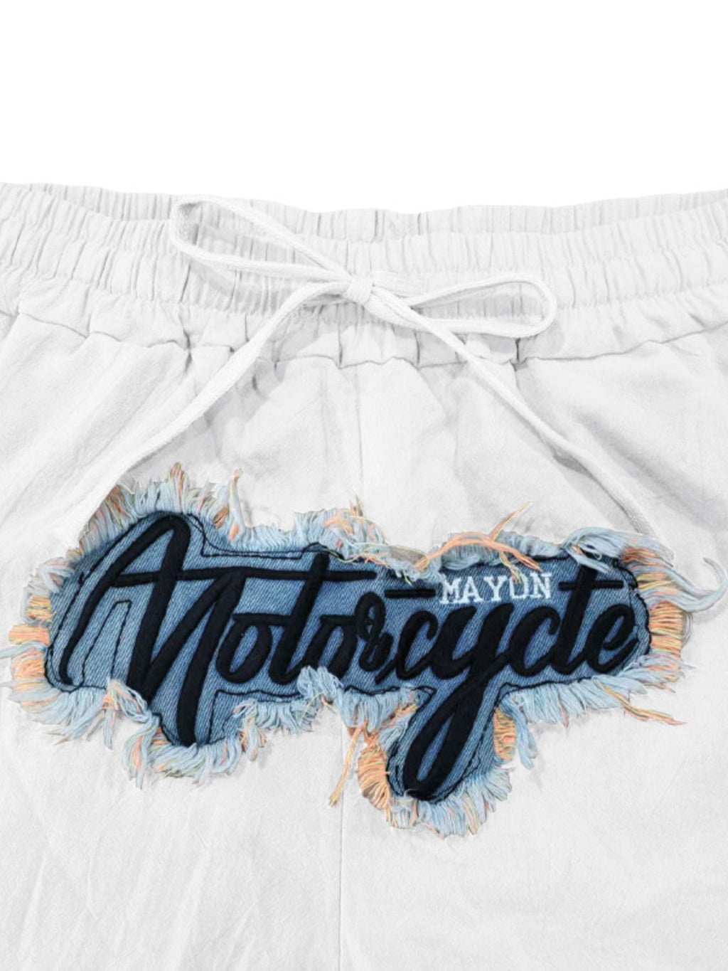 Men's Full Size Drawstring Letter Casual Pants Plus Size