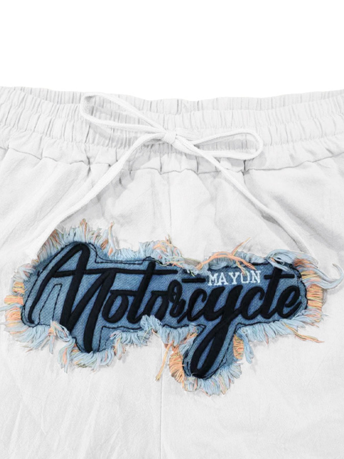 Men's Full Size Drawstring Letter Casual Pants Plus Size