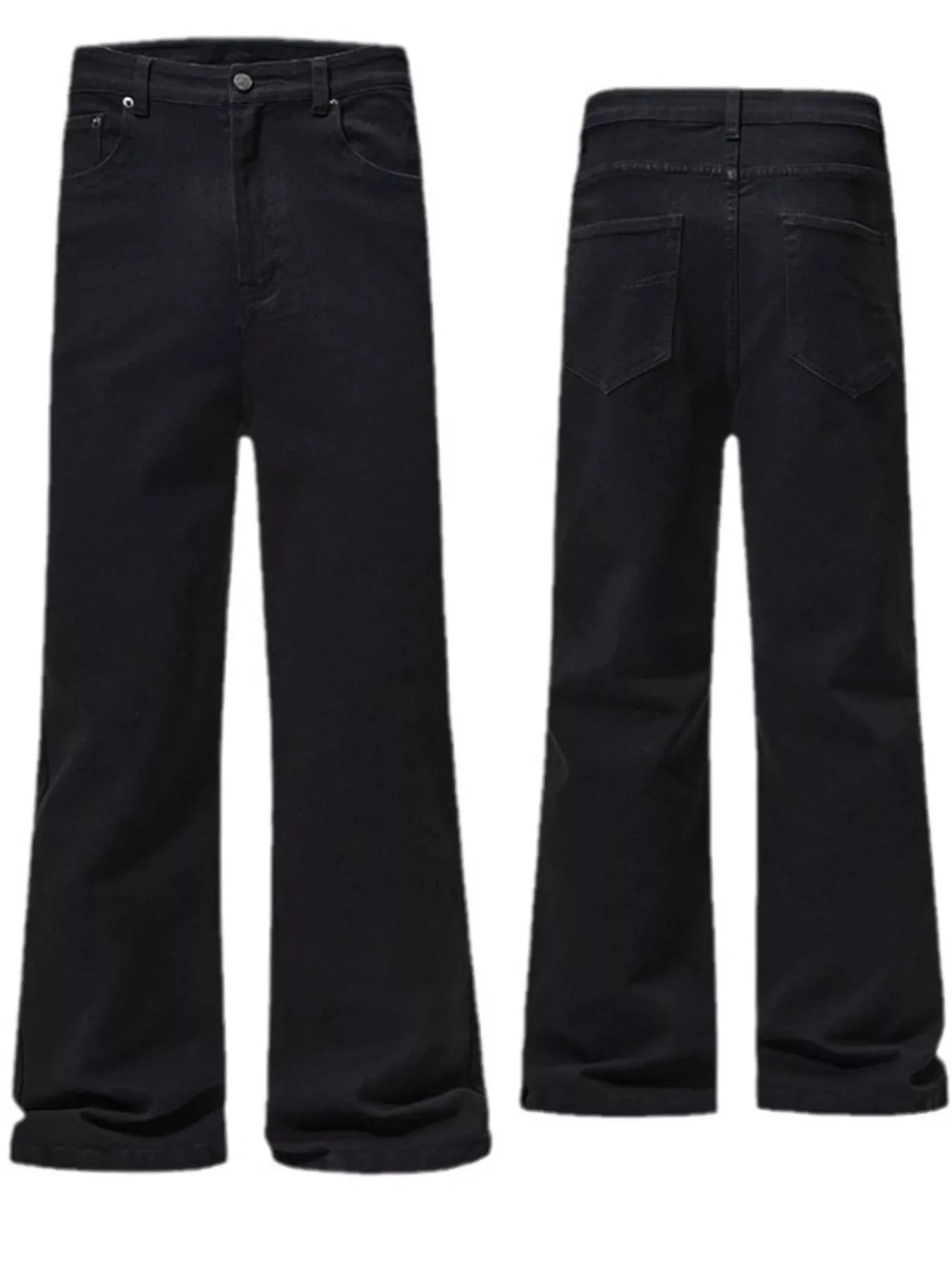 Men's Full Size Pocketed Bootcut Jeans Plus Size