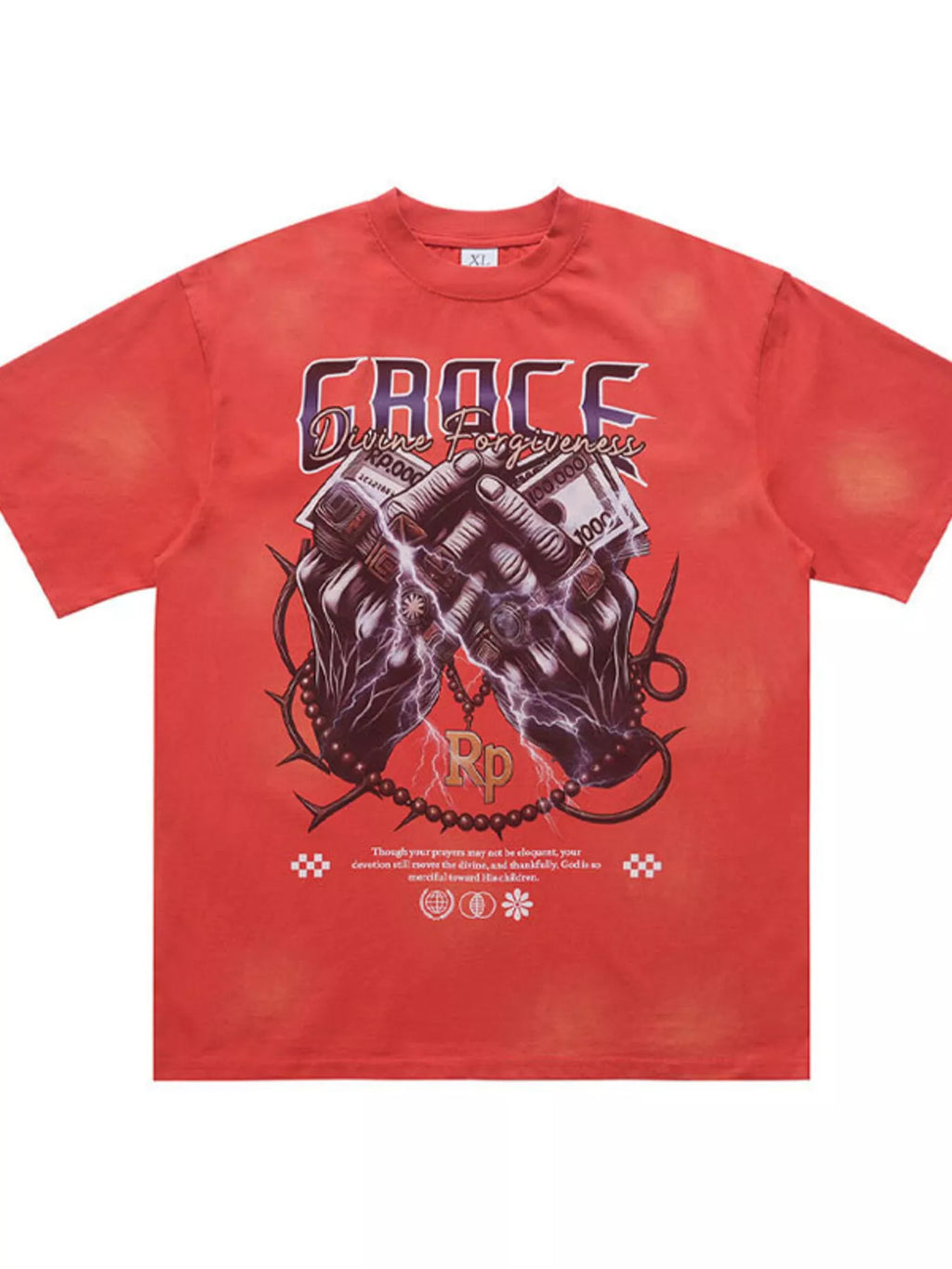 Men's Grace Divine Forgiveness Graphic T-Shirt