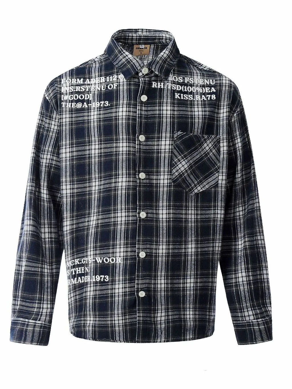 Men's Casual Plaid Button Up Shirt