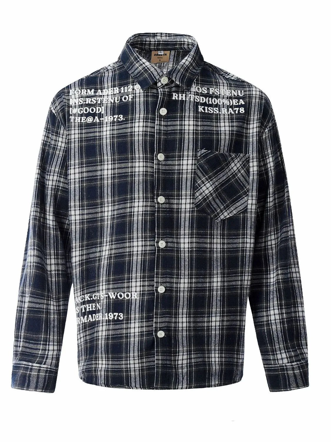 Men's Casual Plaid Button Up Shirt