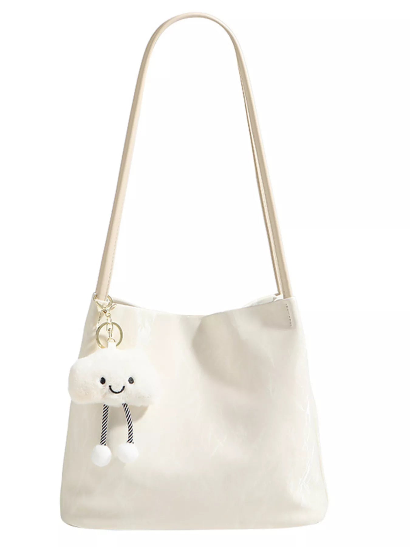 Lightweight Leather Shoulder Bag