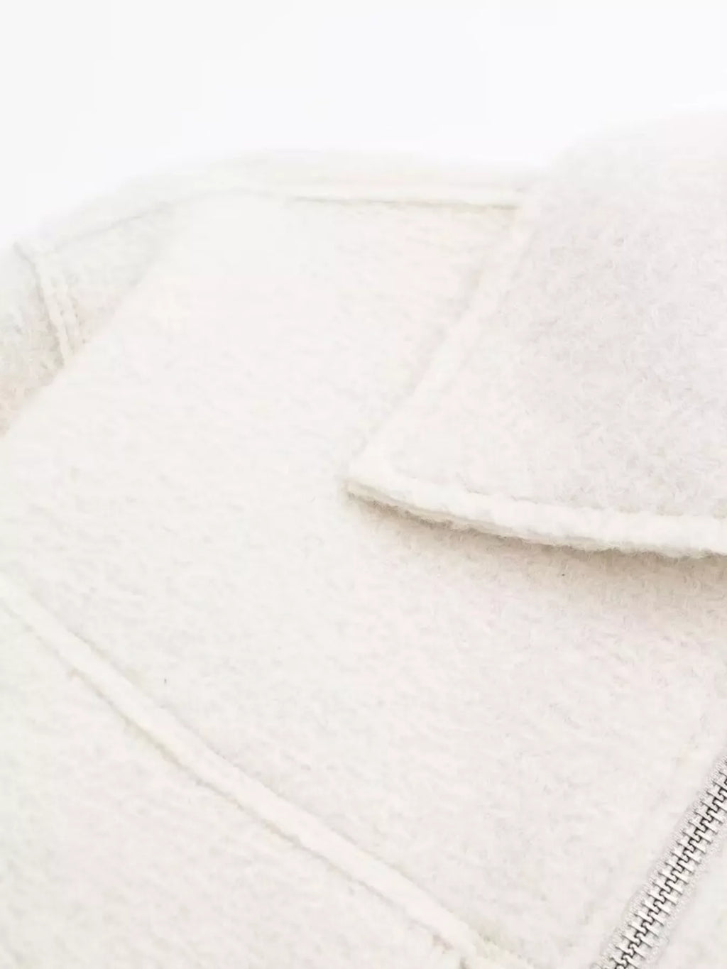 Zip Up Cropped Jacket