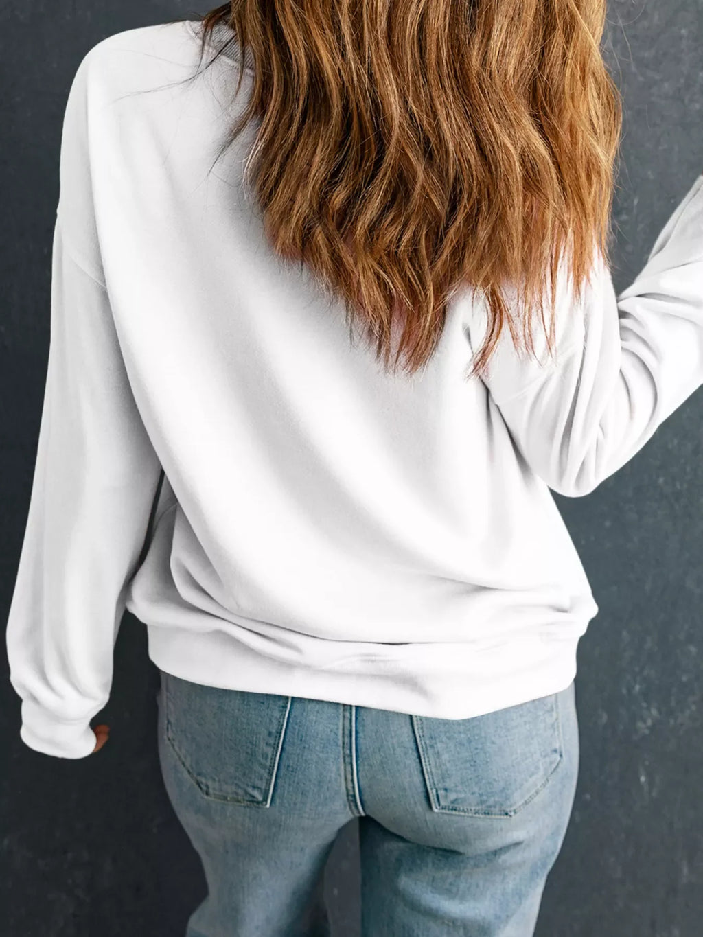 MERRY Bow Christmas Graphic Sweatshirt