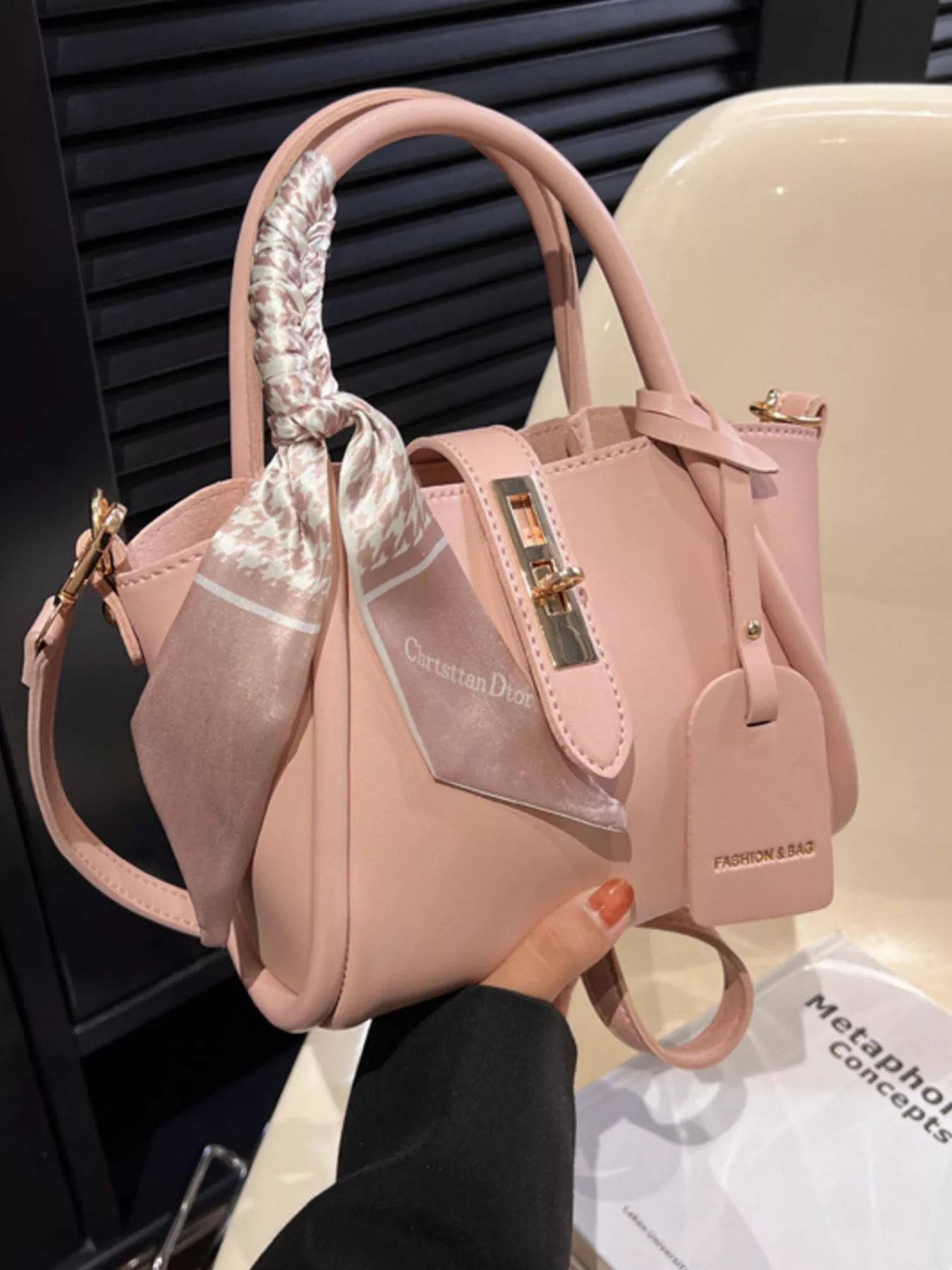 Top Handle Crossbody Bag